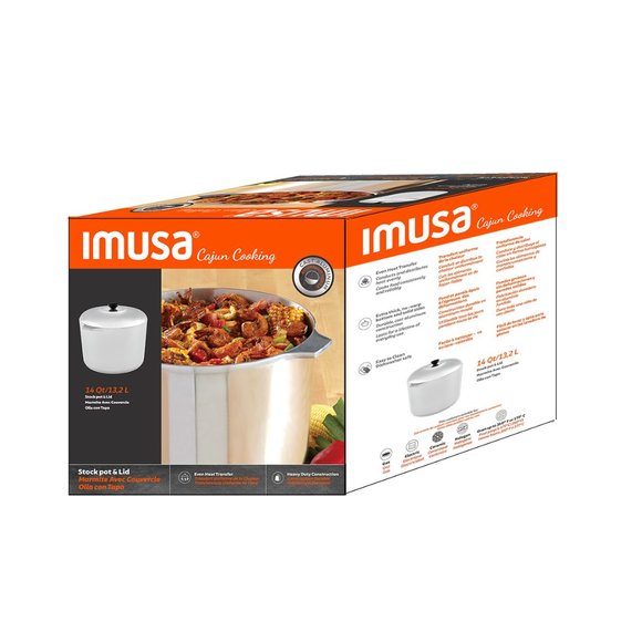 IMUSA Other Imusa 4 Quart Heavy Duty Cajun Aluminum Stock Pot With